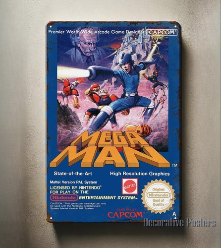 Retro Gaming Us - Y1,Mega Man Nes Retro Video Game
