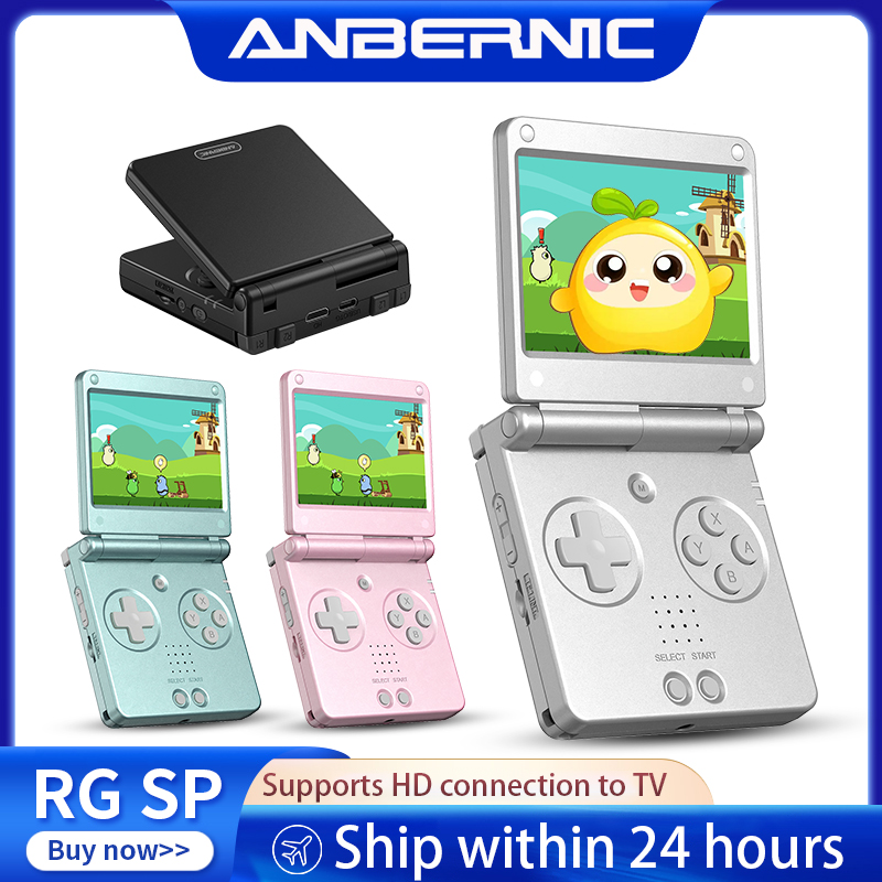 Retro Gaming App - Anbernic RGSP Flip Retro Handheld Game