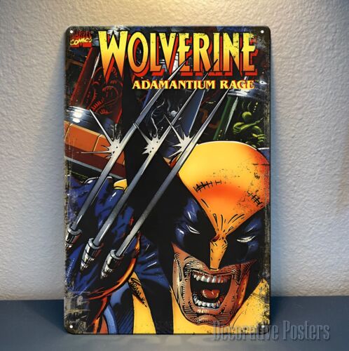 Retro Gaming Us - Adamantium Retro Video Game Metal Poster
