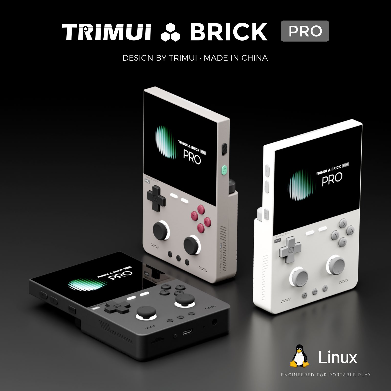 TRIMUI Brick Pro TG4040 Retro  - огляд і ціна Retro Gaming Device Handheld