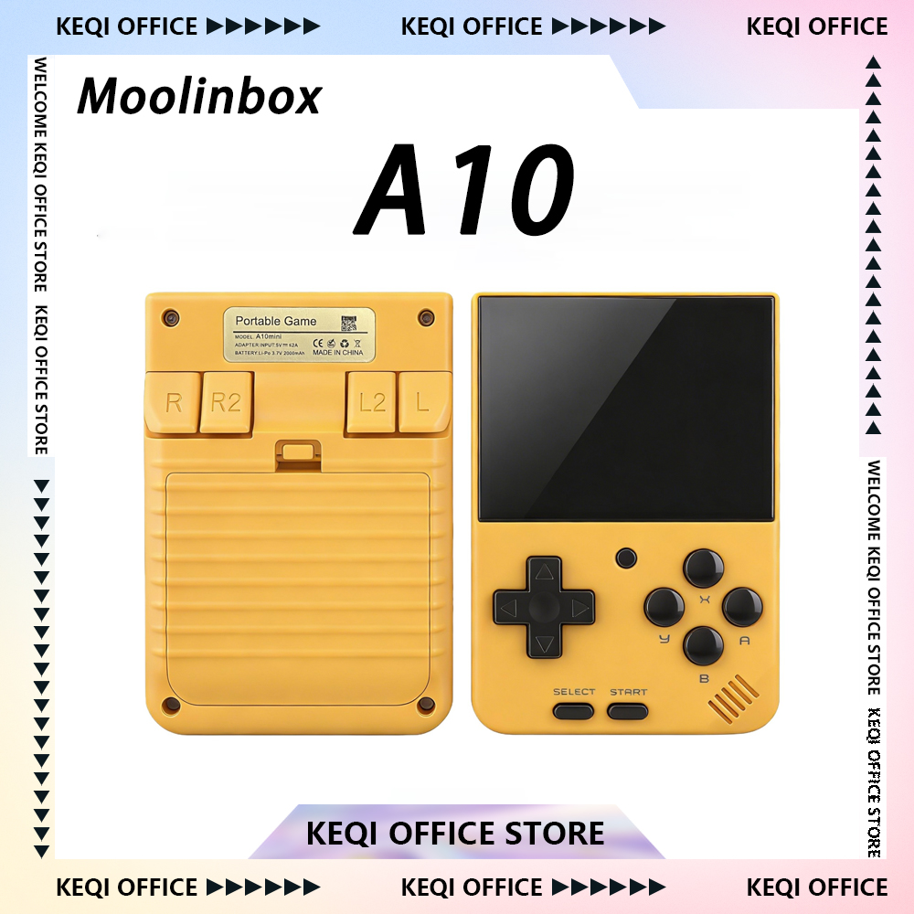 Moolinbox A10 Mini Retro Open  - огляд і ціна Retro Gaming Device Handheld