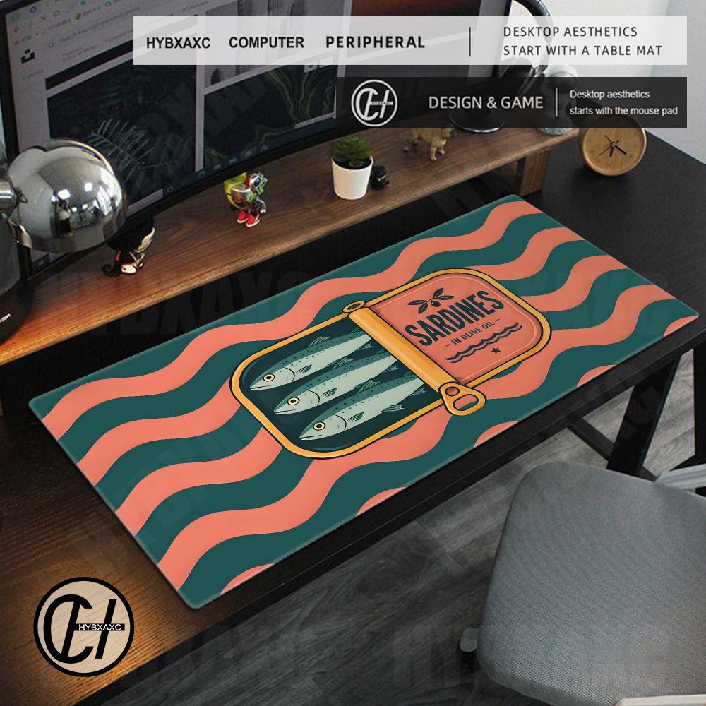 Vintage Sardines Mouse Pad Ret - огляд і ціна Retro Gaming Desk
