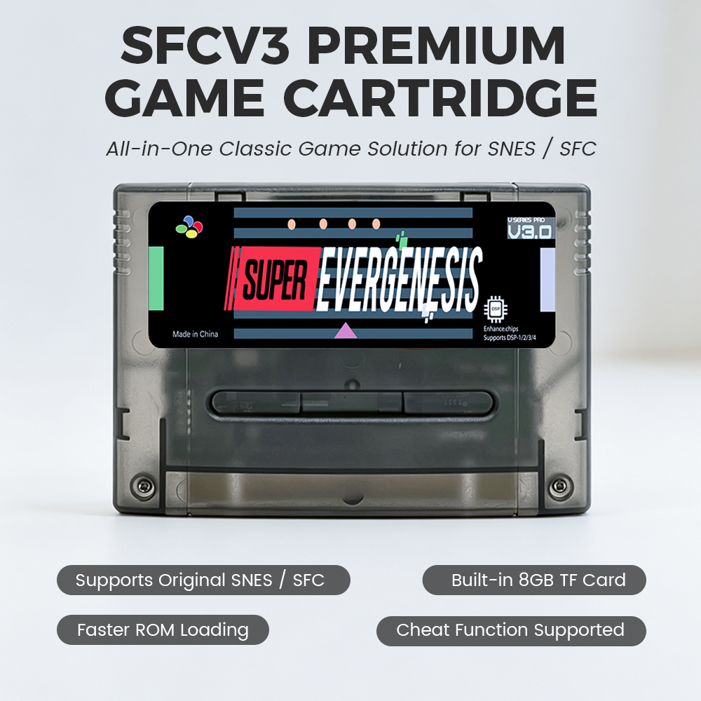 SFC REV.3.1 Flash Cartridge 30 - огляд і ціна Retro Gaming Unit