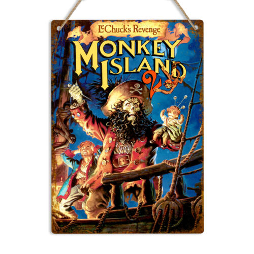 MONKEY ISLAND 2 Vintage Metal  - огляд і ціна Retro Gaming Island