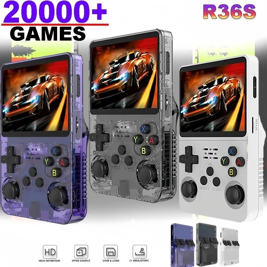Mini R36S Retro Handheld Video - огляд і ціна Retro Gaming Kc