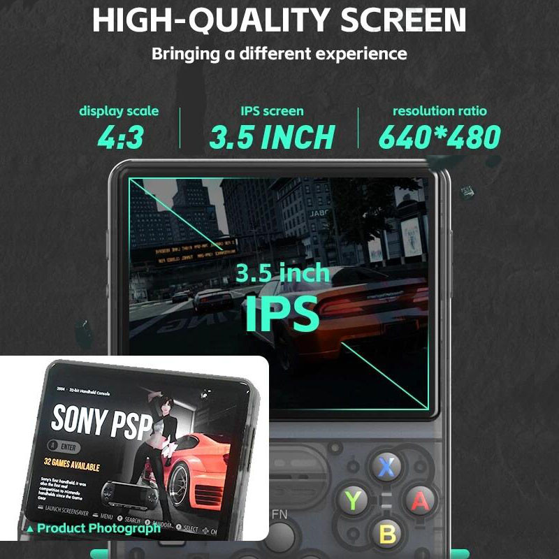 Mini R36S Retro Handheld Video - огляд і ціна Retro Gaming Kc
