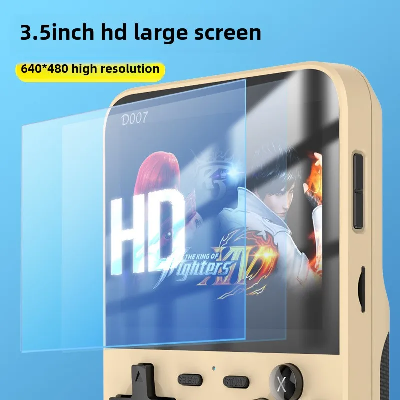 D007 Portable Video Game Conso - огляд і ціна Retro Gaming Device Handheld