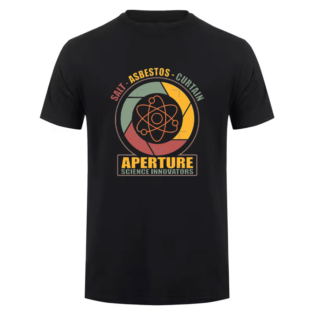 Men's Cotton T-shirt Aperture  - огляд і ціна Retro Gaming Logo