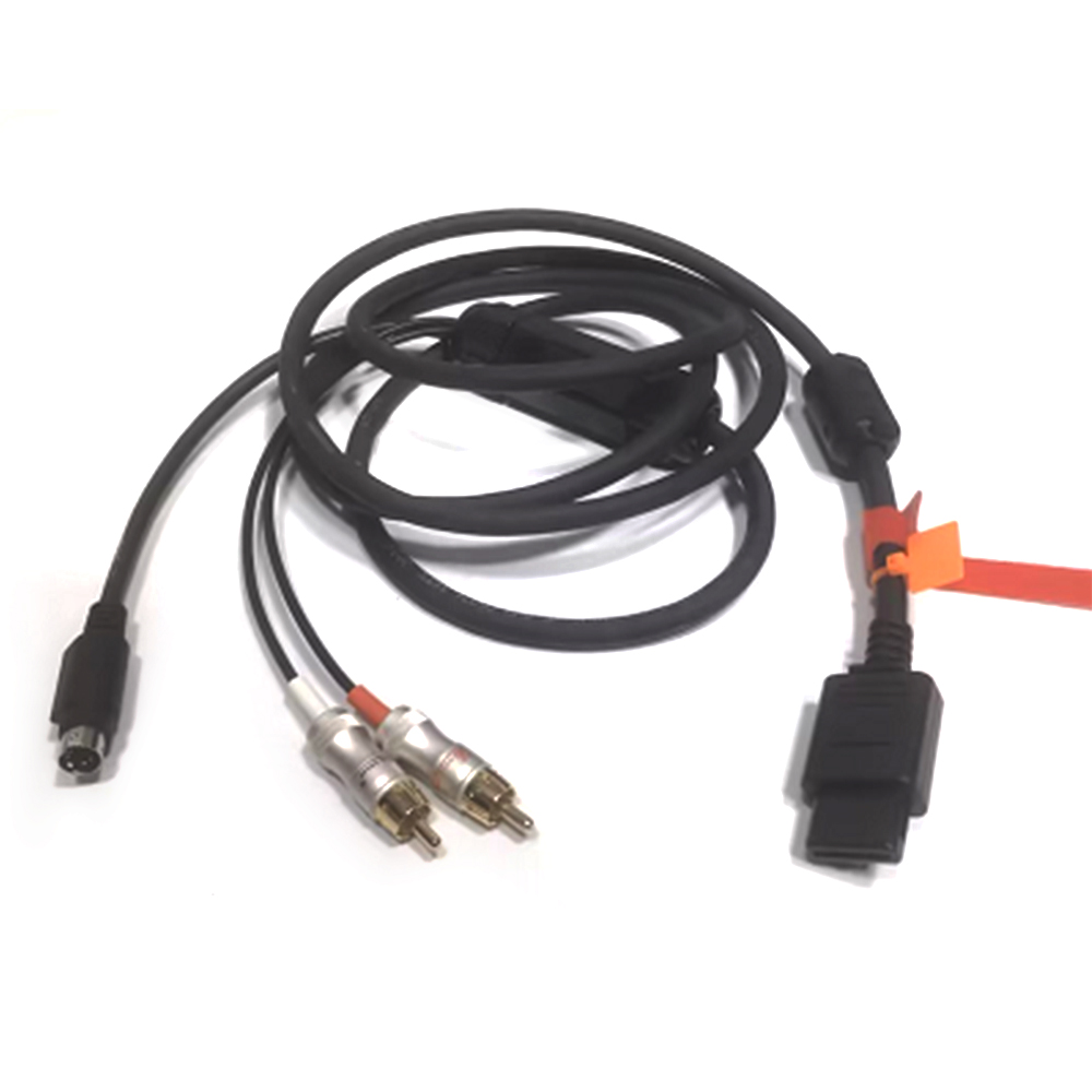 SFC N64 NGC S-Video Cable Shie - огляд і ціна Retro Gaming Unit