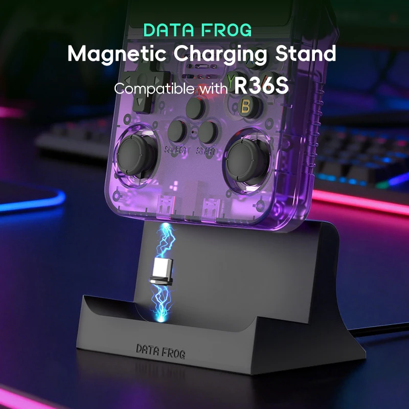Data Frog R36S Charging Dock S - огляд і ціна Retro Gaming Download