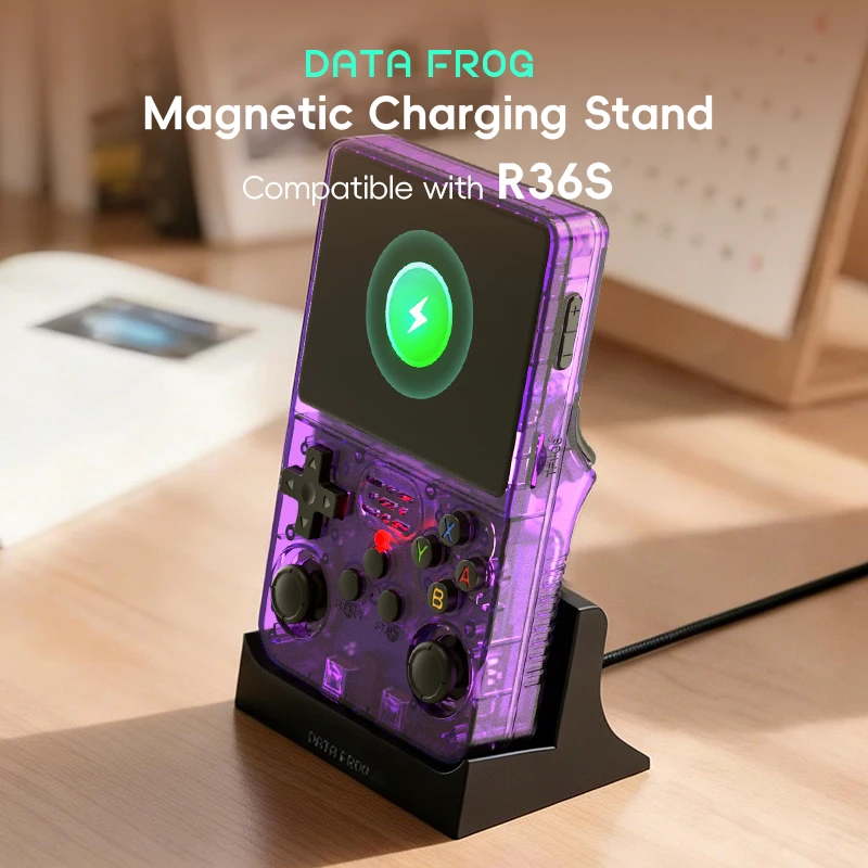 Data Frog R36S Charging Dock S - огляд і ціна Retro Gaming Download