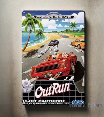 Outrun Mega Drive Retro Video  - огляд і ціна Retro Gaming Us