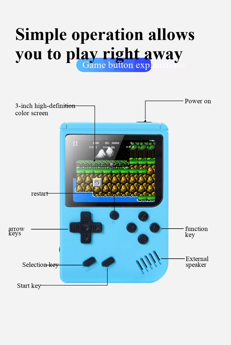 400 In 1 MINI Games Handheld G - огляд і ціна Retro Gaming App