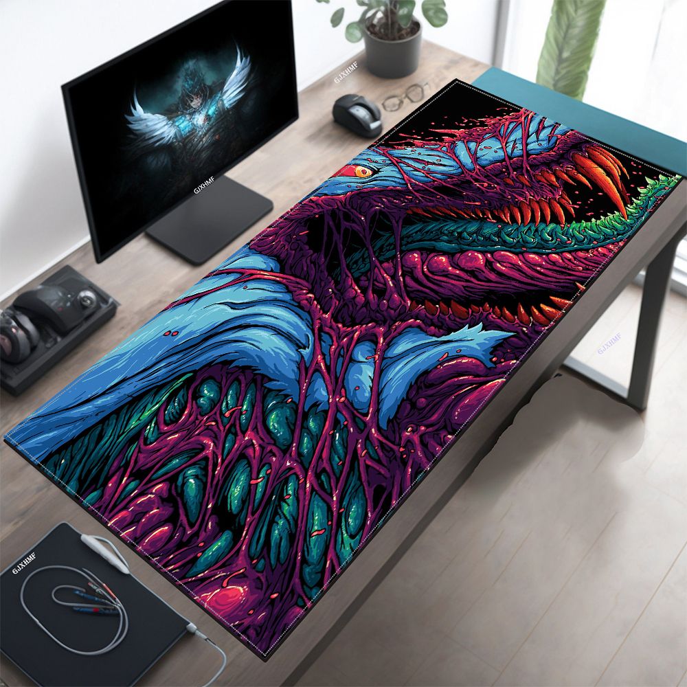 Japan Red Mouse Pad Neon Gore  - огляд і ціна Retro Gaming Desk