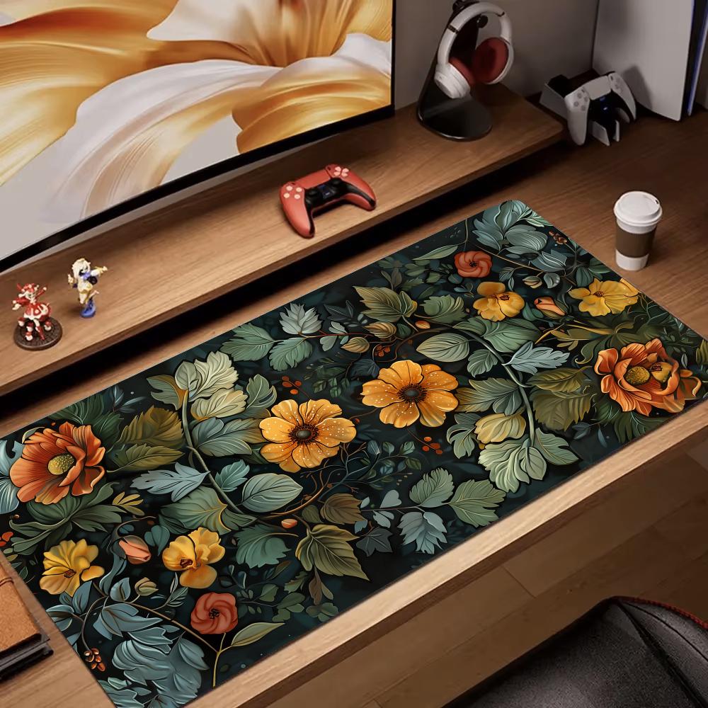 Retro flower art rendering Mou - огляд і ціна Retro Gaming Desk