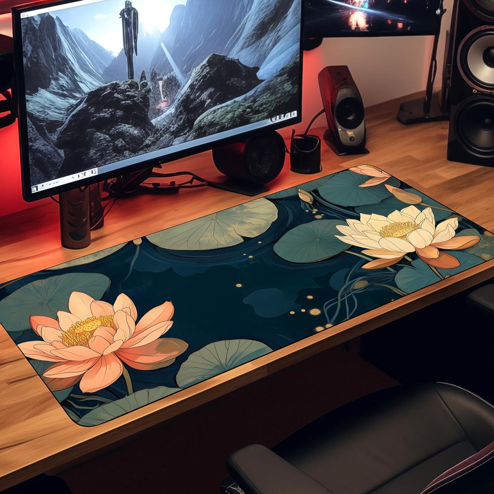 Retro flower art rendering Mou - огляд і ціна Retro Gaming Desk