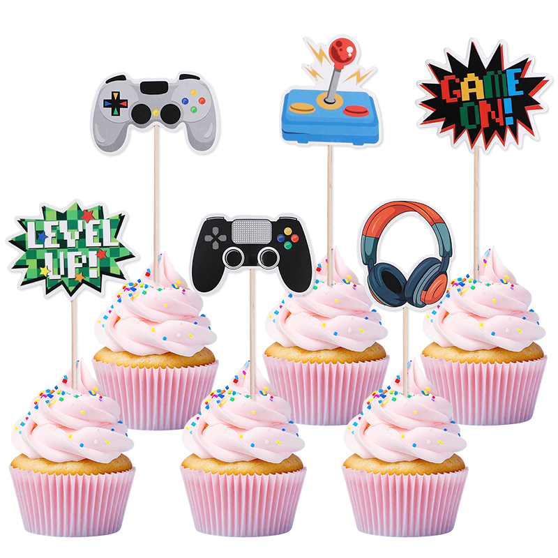 13Pcs Video Retro Game Cake To - огляд і ціна Retro Gaming Theme
