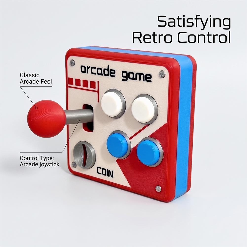 3D Printed Retro Arcade Switch - огляд і ціна Retro Gaming Desk