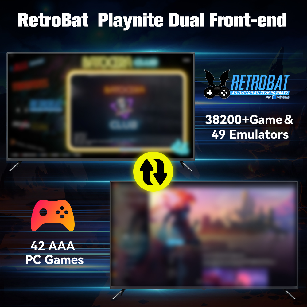 Retrobat＆Playnite System HDD R - огляд і ціна Retro Gaming App