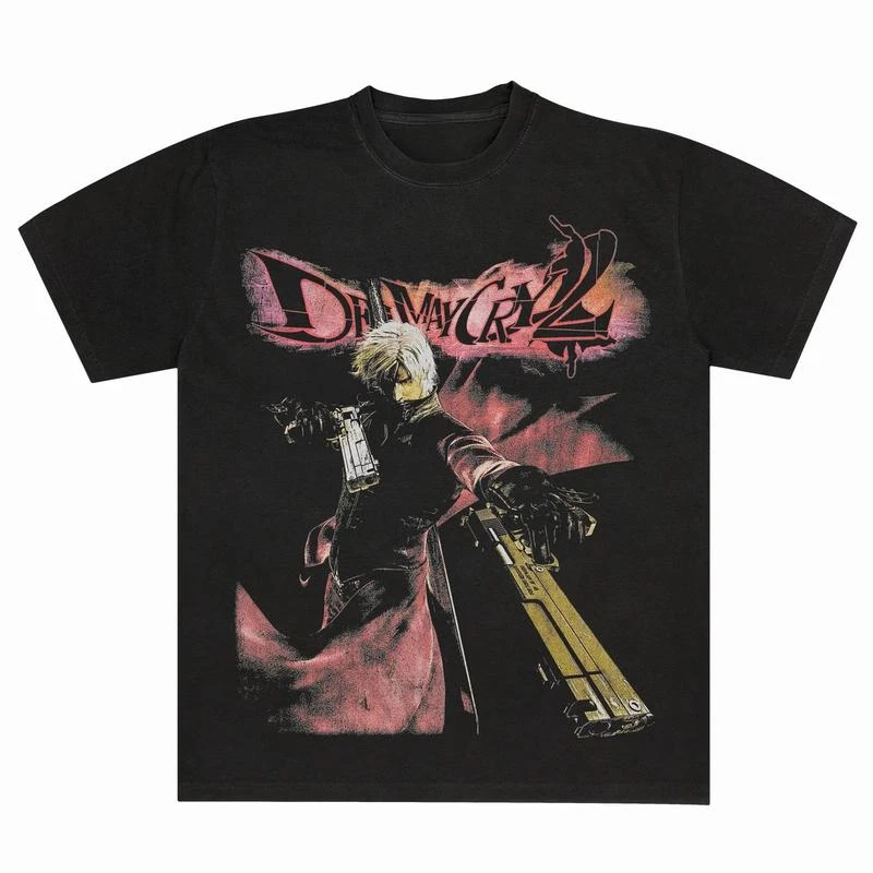 Devil May Cry 2 Dante T-shirt  - огляд і ціна Retro Gaming Theme