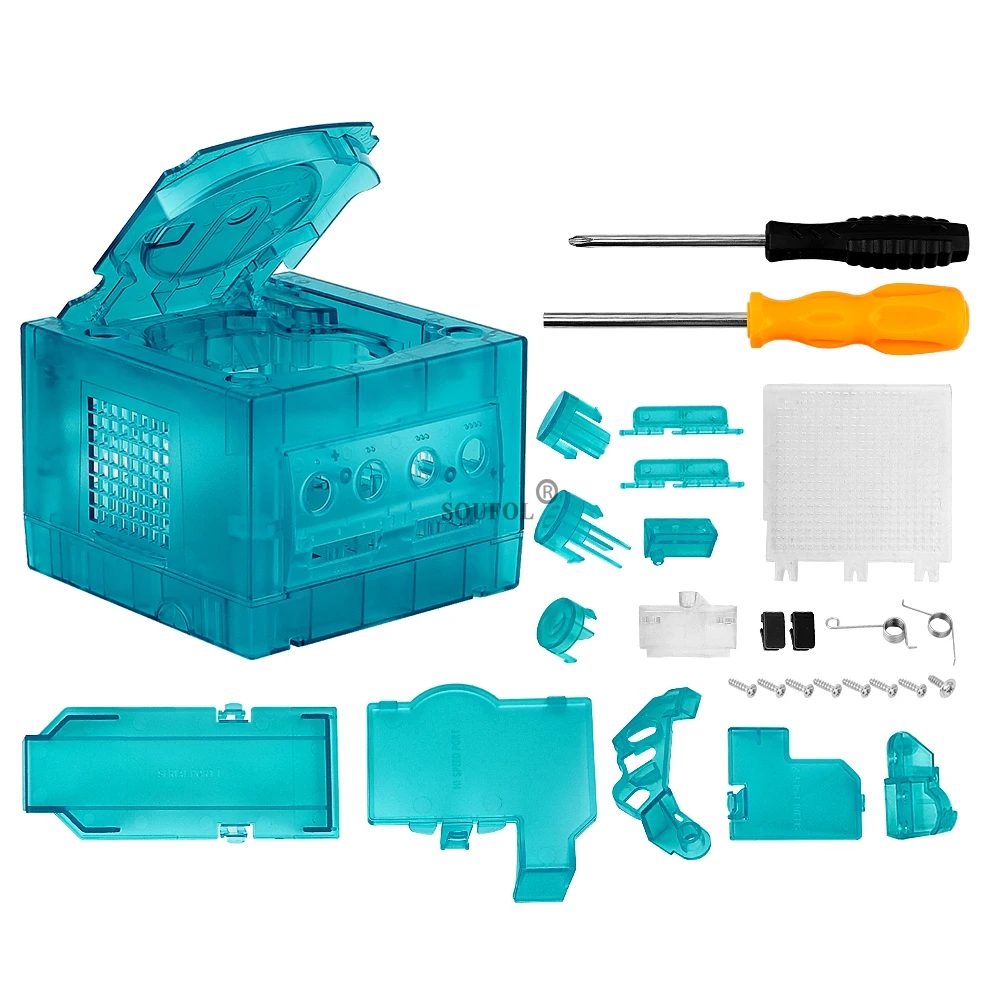 Ice Blue Replacement Case for  - огляд і ціна Retro Gaming Unit