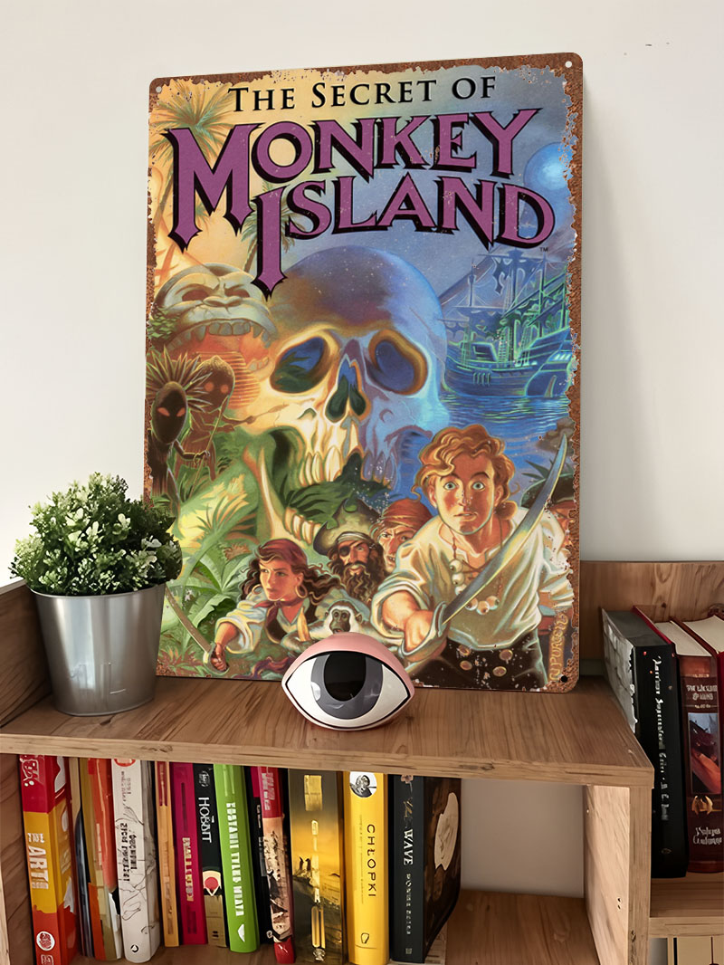 Secret Of Monkey Island Poster - огляд і ціна Retro Gaming Island