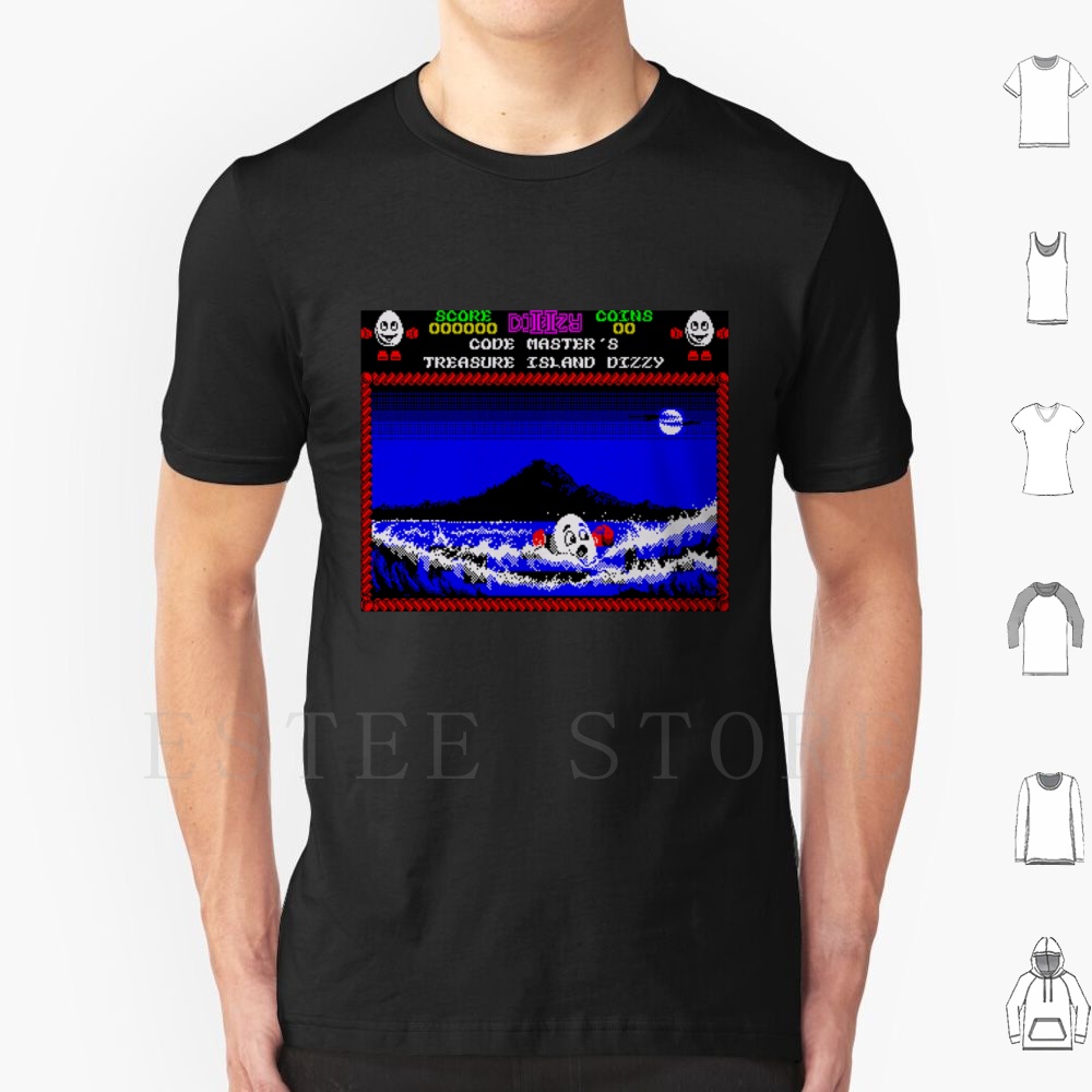 Treasure Island Dizzy Motif T  - огляд і ціна Retro Gaming Island