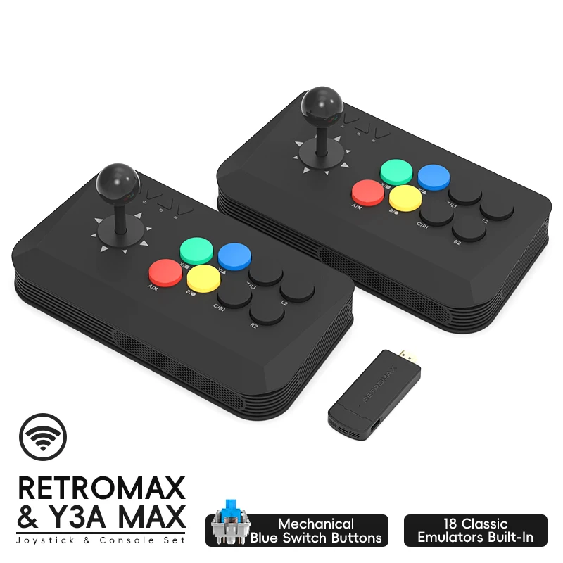 Wireless Y3A Max Arcade Stick  - огляд і ціна Retro Gaming Download