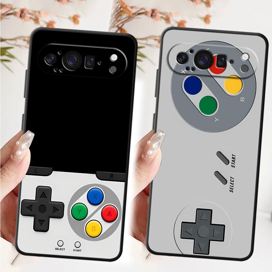 Soft Cover Case for Google Pix - огляд і ціна Retro Gaming Logo