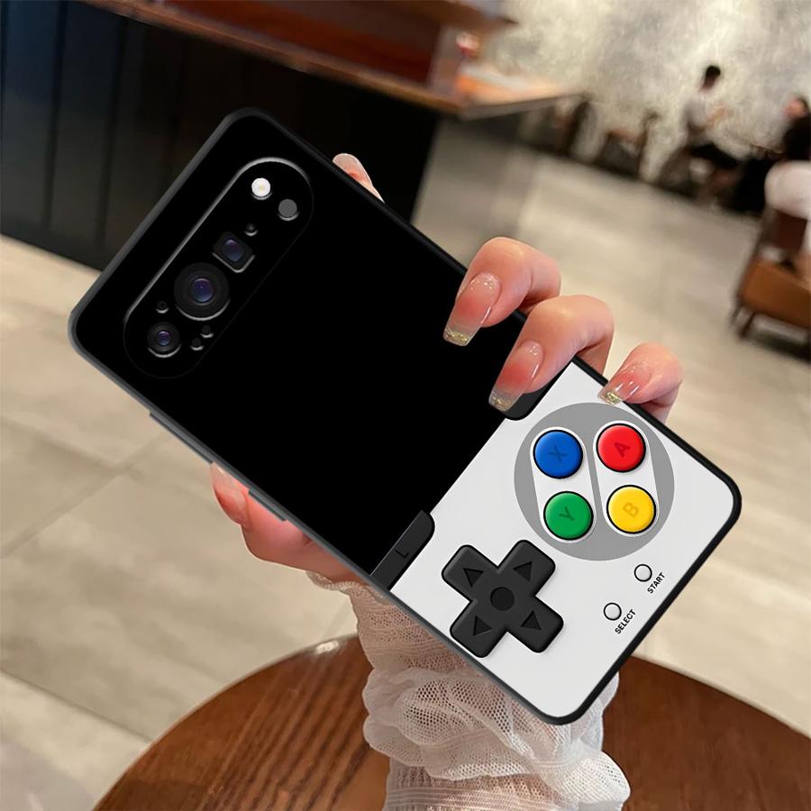 Soft Cover Case for Google Pix - огляд і ціна Retro Gaming Logo