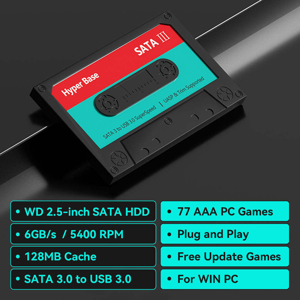 2TB Game Hard Drive With 77 PC - огляд і ціна Retro Gaming Ps3