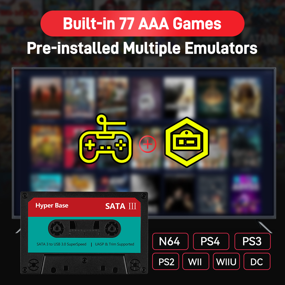 Portable 500G/2T Retro Game Ha - огляд і ціна Retro Gaming App