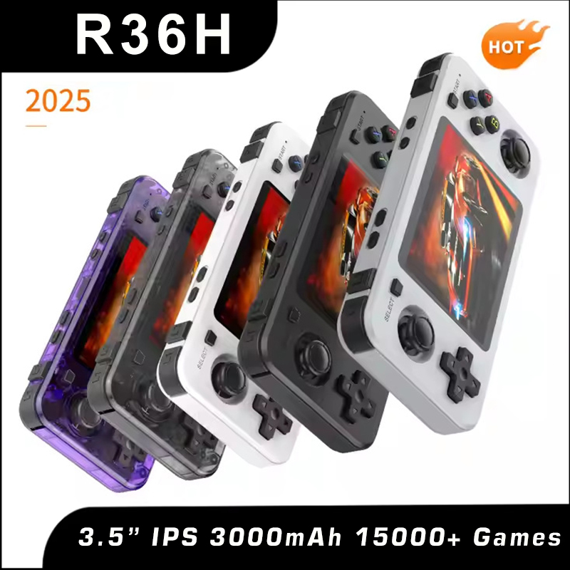 New R36H Retro Handheld Consol - огляд і ціна Retro Gaming Device Handheld