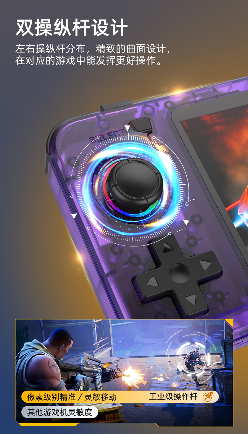 New R36H Retro Handheld Consol - огляд і ціна Retro Gaming Device Handheld