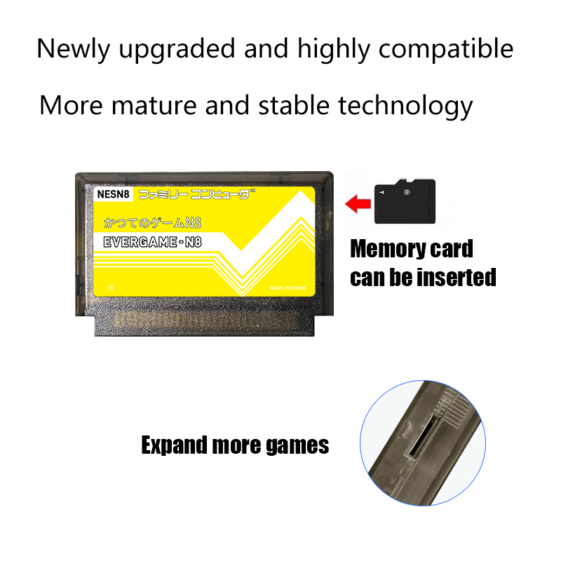REMANK EVERGAME N8 NES Cartrid - огляд і ціна Retro Gaming Unit