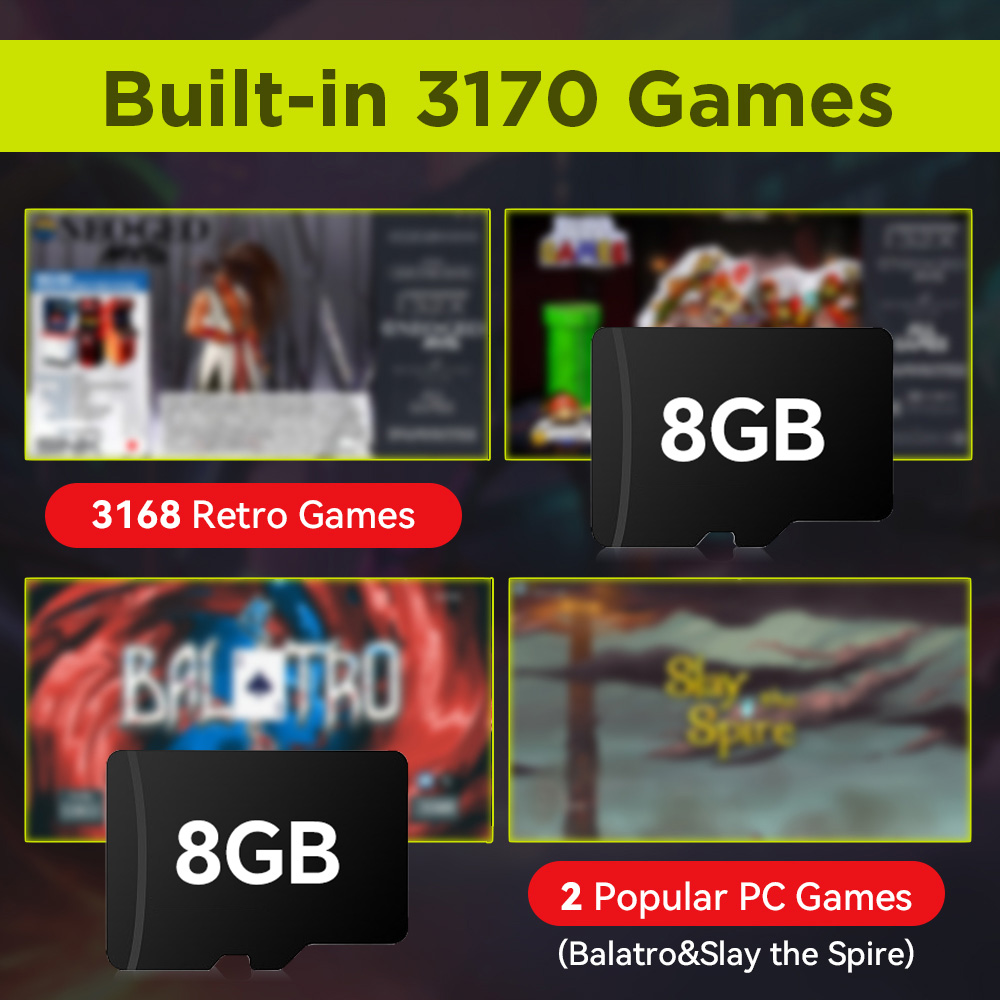 8GB Game TF Card with 3170 Ret - огляд і ціна Retro Gaming App